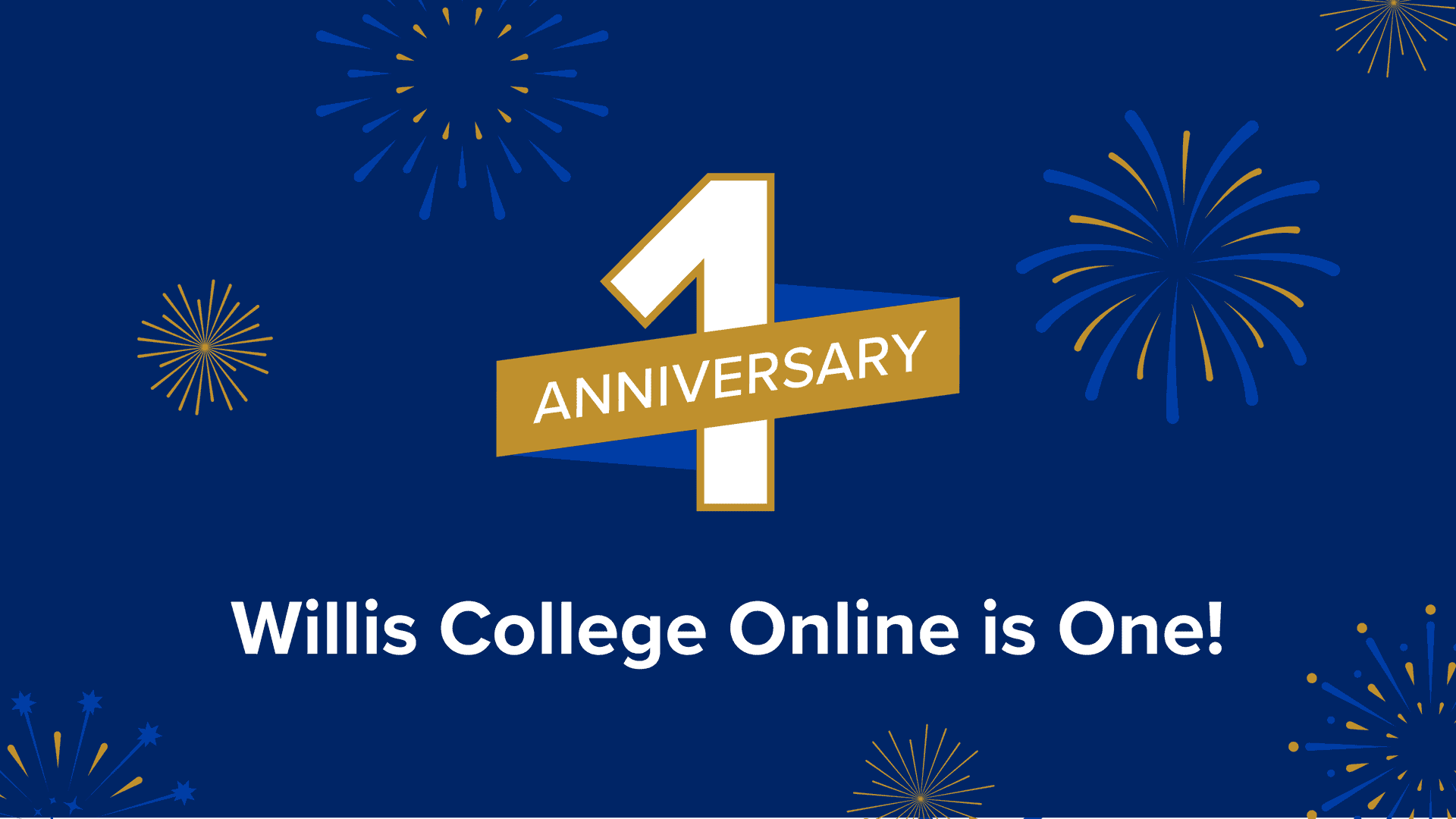 Featured image for “Willis College Online Turns One!”
